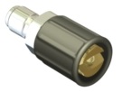 25mm Black Foam Distributor, Brass Nozzle