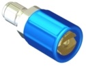 25mm Blue Foam Distributor, Brass Nozzle