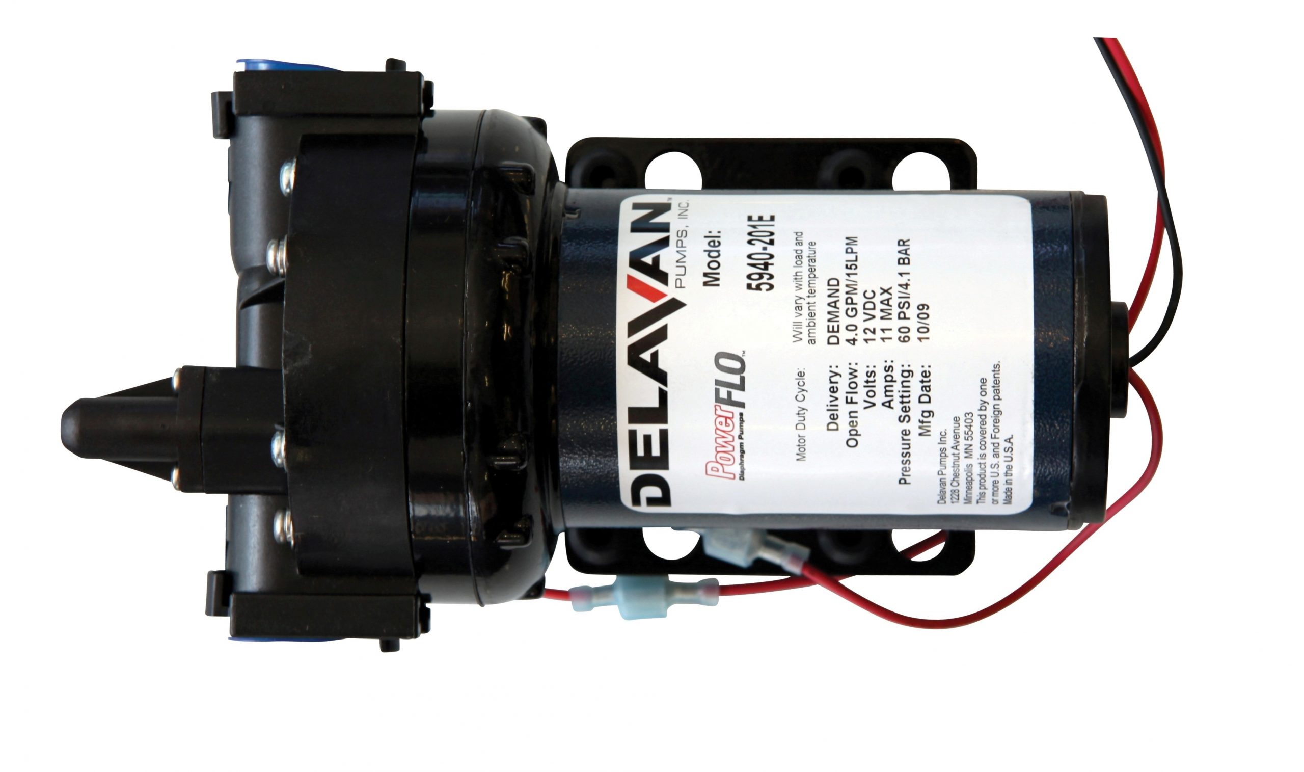 Delavan Diaphragm Pump - 24v [125 90.5940.201E-24]