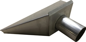 12 Inch Vacuum Scupper (B1) [HYD ATP75]