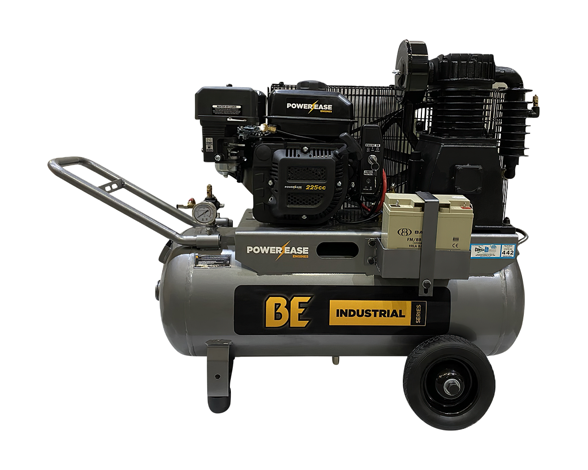 70 L Petrol Air Compressor - Industrial Belt Drive [COM P7070-RE]