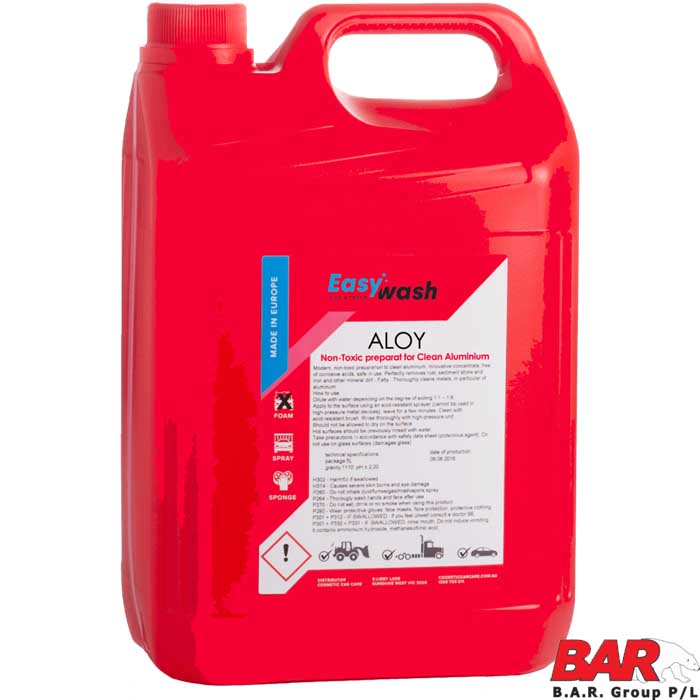 Aluminum Cleaner - 5 Litre Jug [DET Alloy 5]