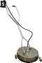 Surface Cleaner - 20" - Stainless - Professional - Pure Power[125 BAR2000S-DAN]