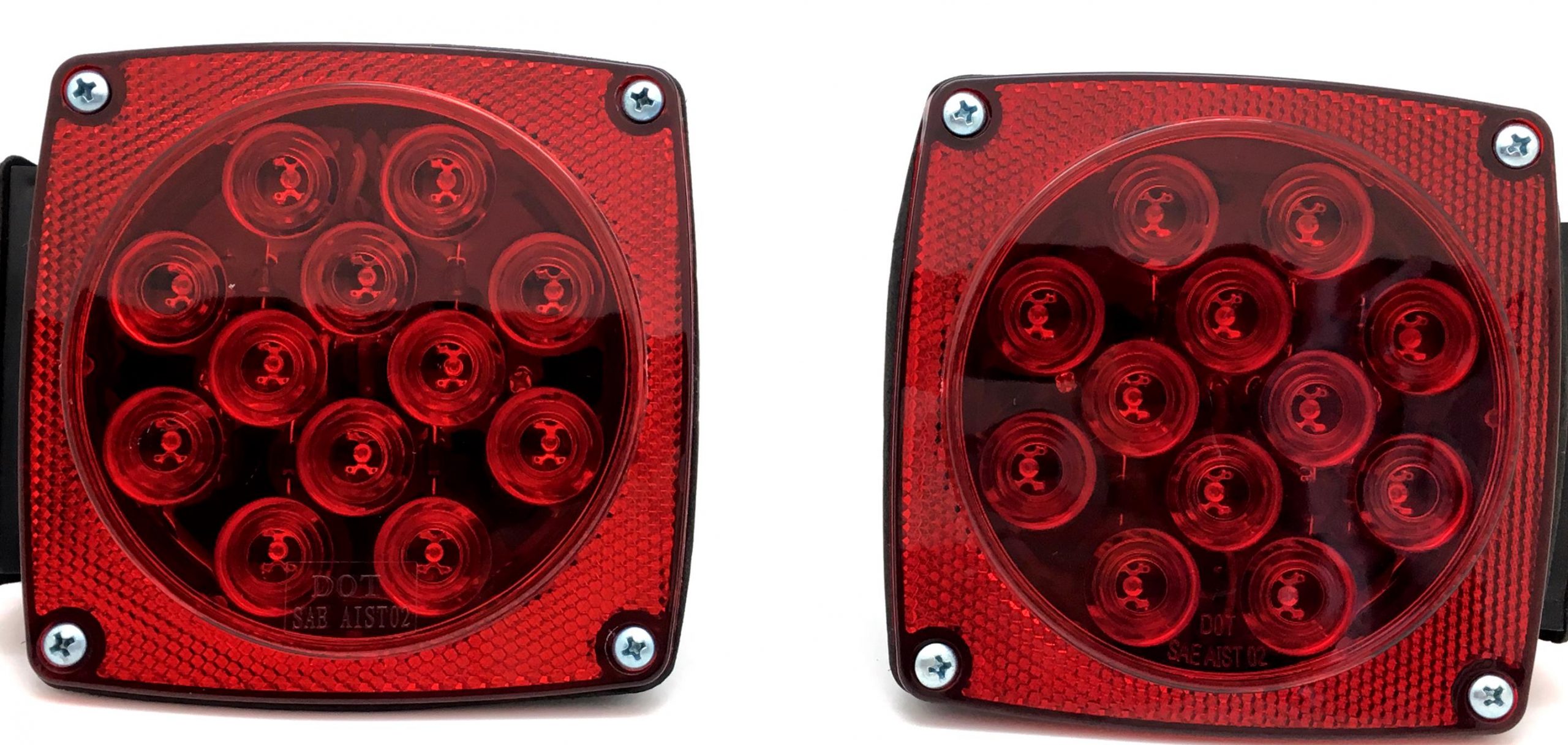 LED 12V Submersible Trailer Tail Light Kit