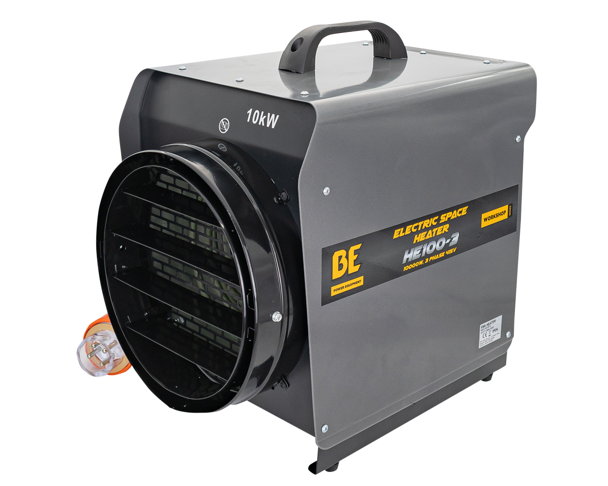 BE Fan Forced Electric Space Heater 10 kW [PIN HE100-3]