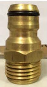 F Garden Thread/ 3/4 inch QC P [165 40-BAR18HF]