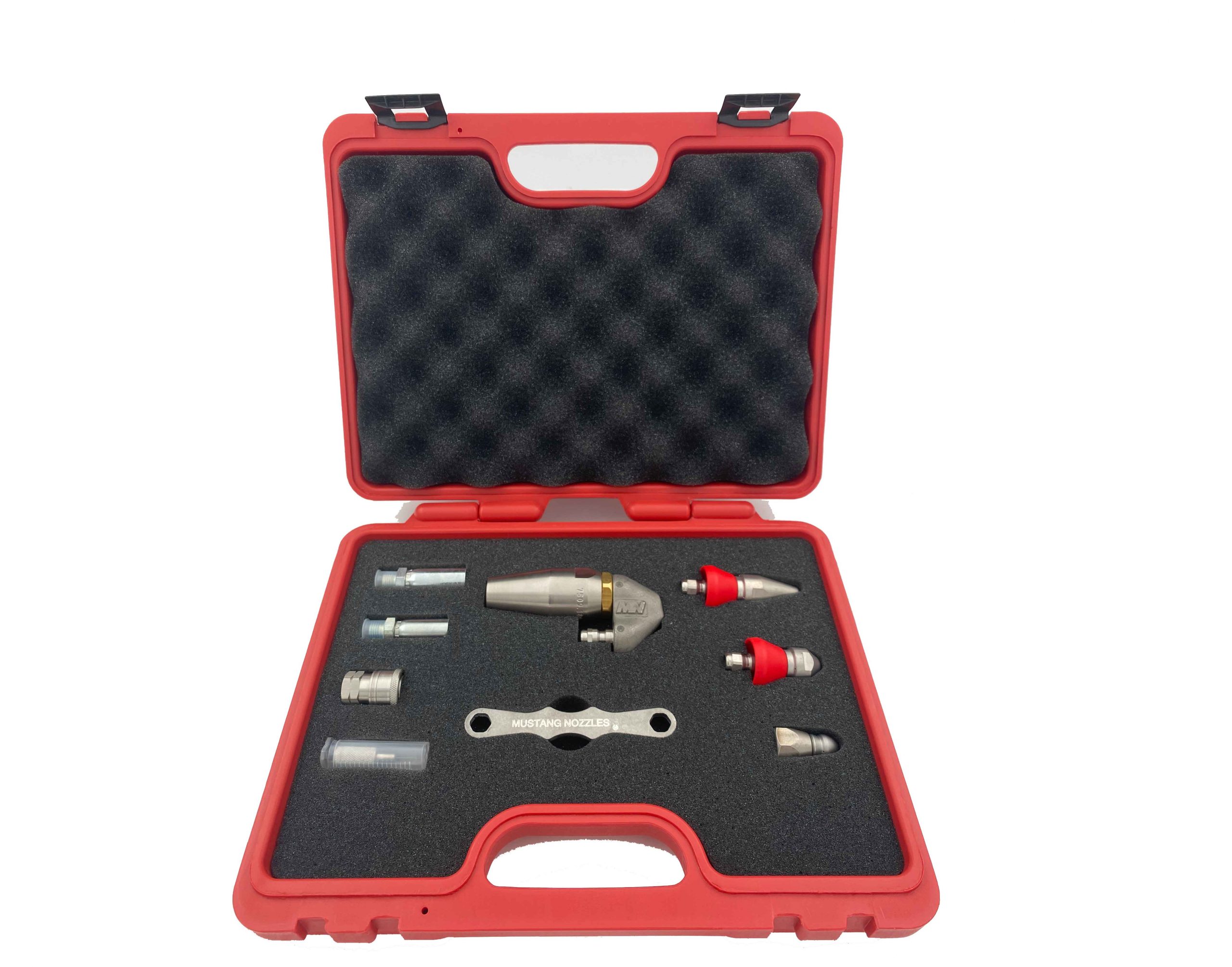 Drain Cleaning Mustang Nozzle Box