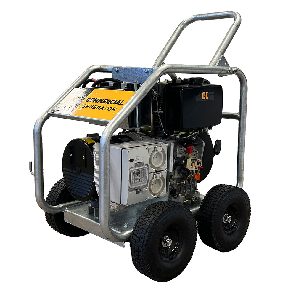 Generator - Diesel 6.6kVA [123 G6600M-IEST]