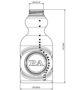Foamer LS12 Tank 2 litre (D) [145 14.6507.00]