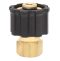 M22 BSP Coupling - Premium PA[145 26.0250.05] - 3/8" BSP Female, Brass