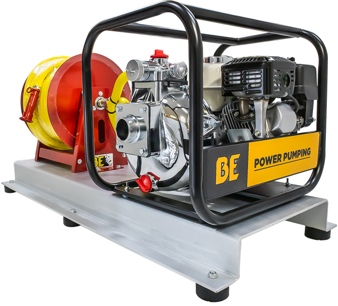 2" BSP Single Fire Fighting Pump [124 HP20650-H SKID]