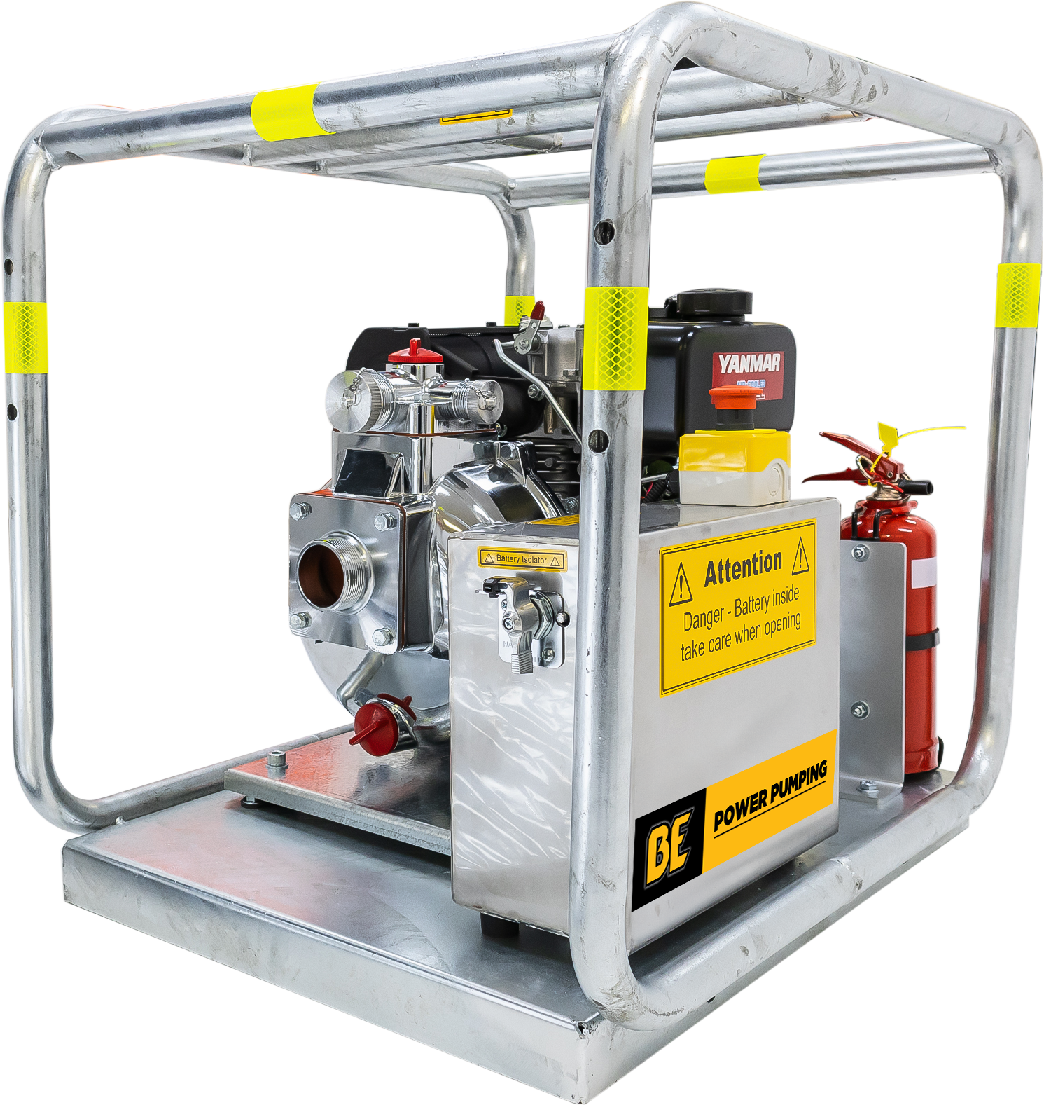 2" BSP Single Fire Fighting Pump Mine [124 HD20480-YEJMP Mine]