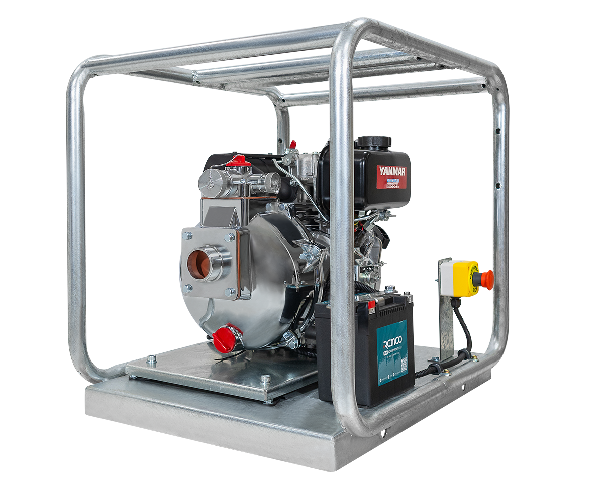2" BSP Single Fire Fighting Pump[124 HD20480V-YEJMP]