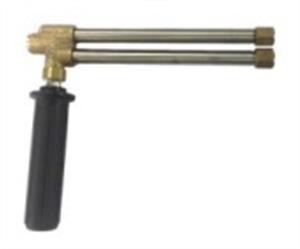 Spitwater Double Lance Short 195MM No Nozzle 1/4 Female inlet / 1/8 Nozzle Holder [SPI SWA06]