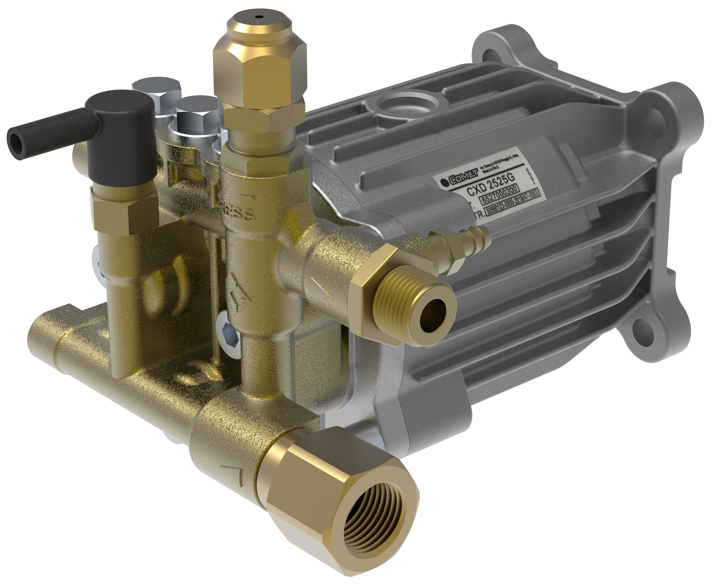 Pump Assembly - Axial - CXD Series - Hollow, 3/4" Shaft - Comet[210 CXD2530G ASSY]