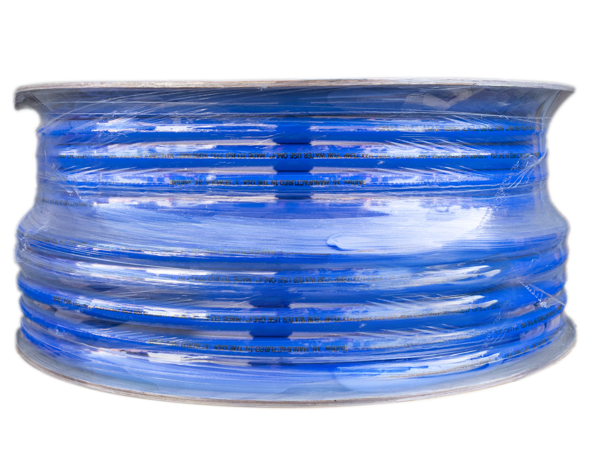 1" Thermoplastic Jetter Hose - Blue - 3,000 PSI[165 BARFLEX16B 150M MM]