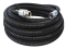 1/2" R2 2 Wire Hose - Black - 5,000 PSI[ Was 165 R2HOSE 1/2 05M] [165 R2HOSE 1/2 05M 1/2MX1/2FS]