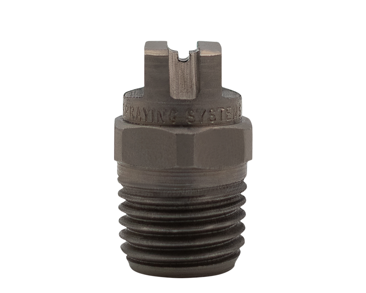 1/4" NPT Screw On 15º “Fan” Chiselling Nozzle - Spraying Systems