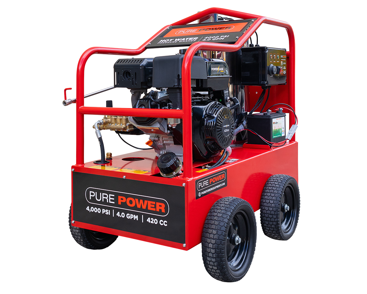 Hot Water Petrol Pressure Cleaner [122 PPHW4015RA]