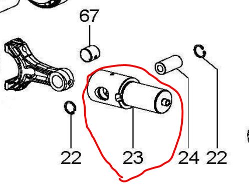 Pratissoli Piston Guide [222 71.6066.01]