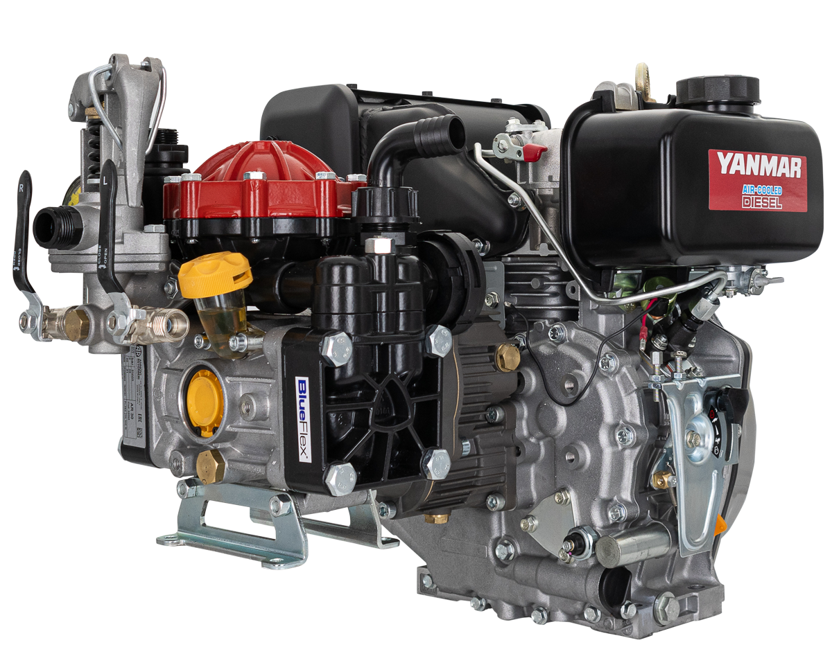 Diaphragm Pump w/ Yanmar Diesel Engine (B01) [213 AR30-L48 MTP]