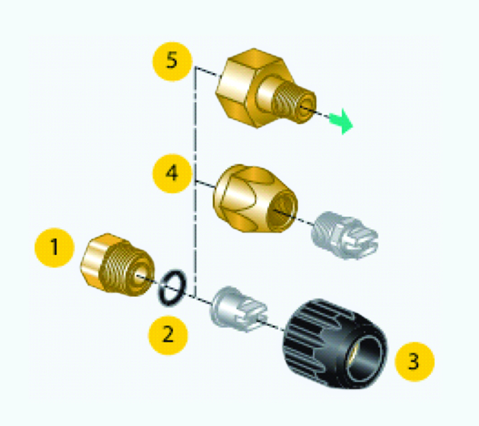Nozzle Holder Kit - M18[148 519 601]