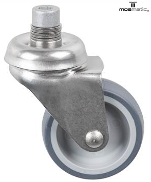 Castor Wheel - 2.4" - Stainless - Mosmatic[165 80.940]