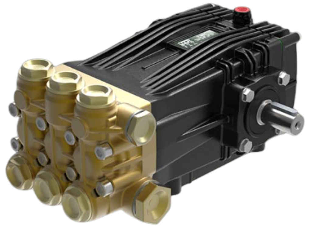 High Pressure Plunger Pump - C Series - Male, 24 mm Shaft - Udor[216 CC 65/15 S]