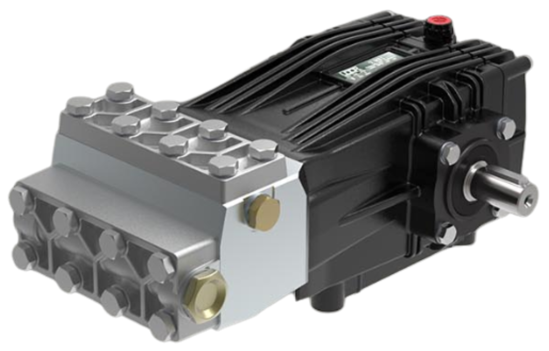 High Pressure Plunger Pump - CH Series - Male, 24 mm Shaft - Udor[216 CHC 12/50 S]