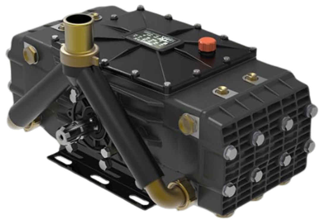 High Pressure Plunger Pump - GAMMA Series - Splined, 35 mm Shaft - Udor[216 GAMMA 162 TS 1C]
