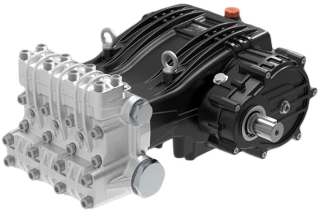 High Pressure Plunger Pump - HX/HXR Series - Male, 50 mm  Shaft - Udor[216 HXR1-C 135/300 R]