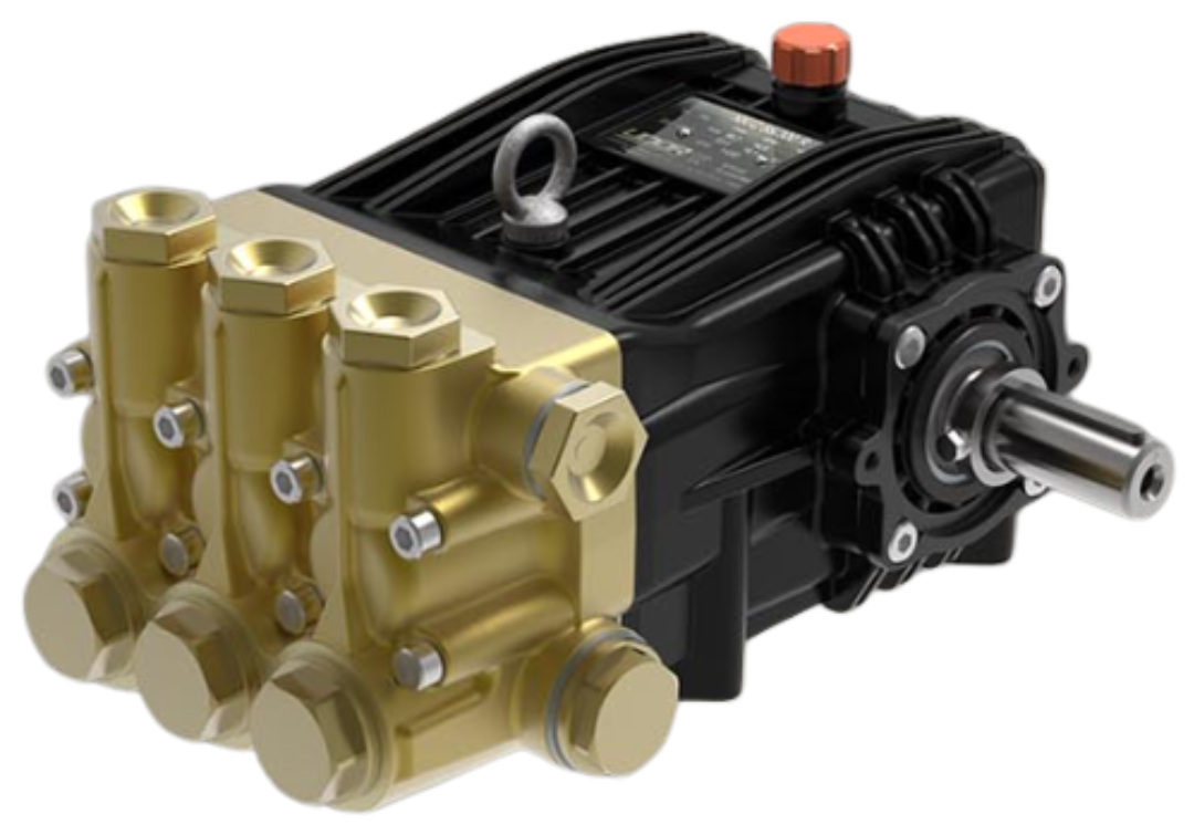 High Pressure Plunger Pump - NK Series - Male, 30 mm Shaft - Udor[216 NK-C 145/100 R]
