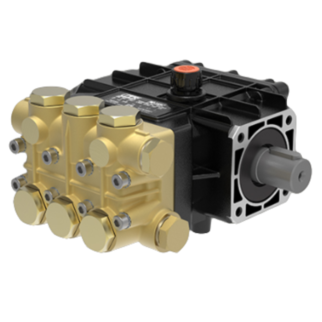 High Pressure Plunger Pump - PN Series - Male, 24 mm Shaft - Udor[216 PNC 02/10 S]