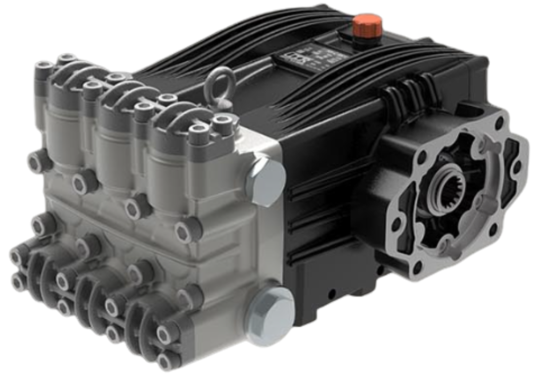 High Pressure Plunger Pump - VXX Series - Female, 14T Shaft - Udor[216 VXX-B 130/220 R MI]