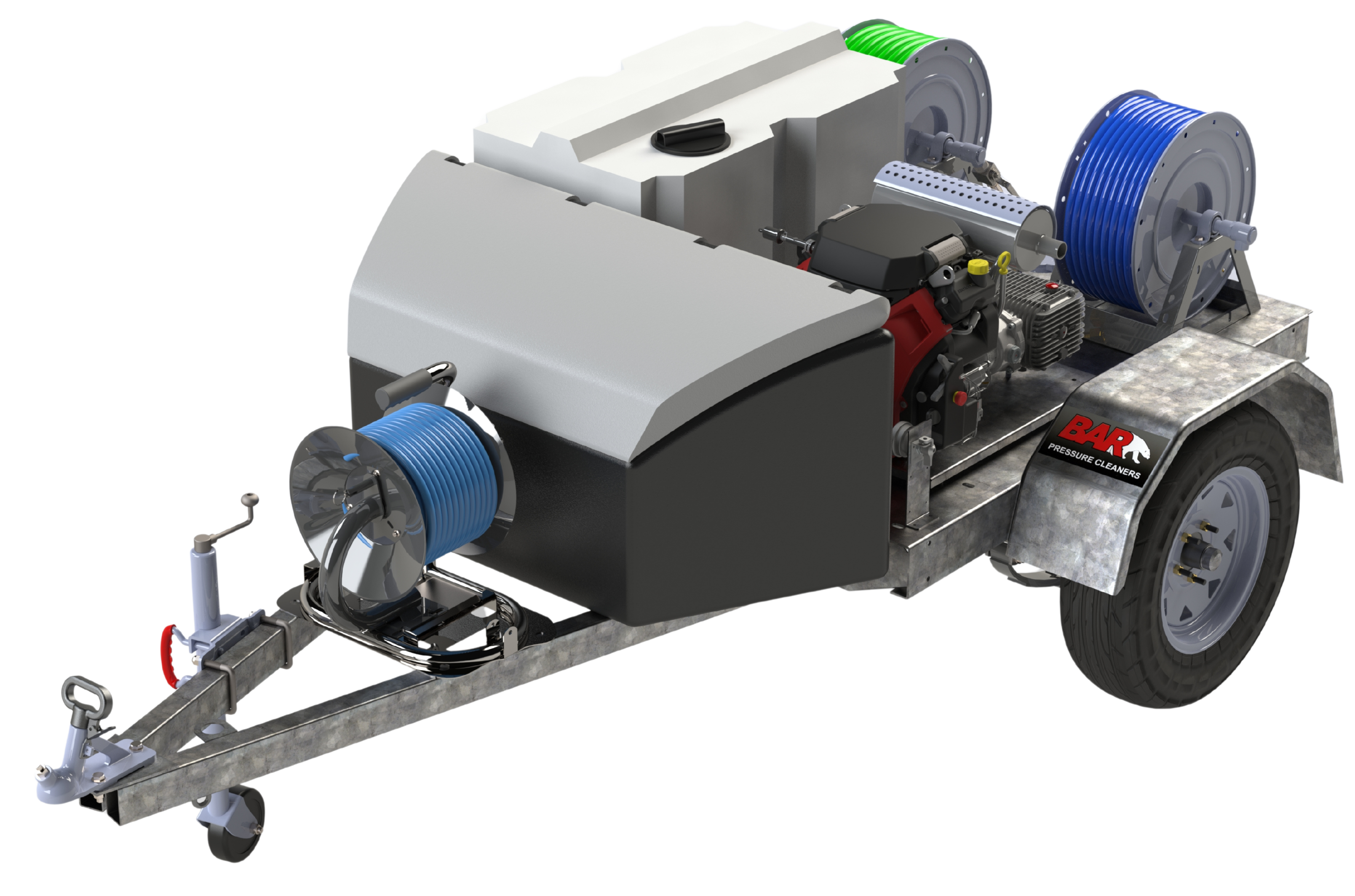Petrol Jetter Trailer [120 BAR5027CJ-HETT 200]