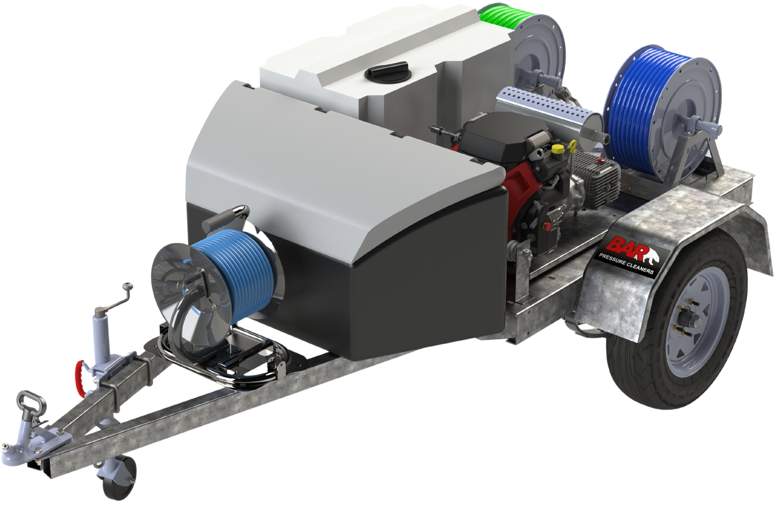 Petrol Jetter Trailer [120 BAR5030CJ-HETT 200]