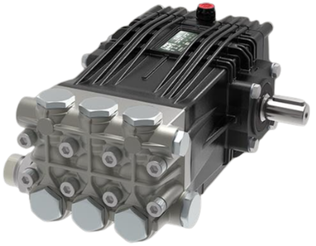High Pressure Plunger Pump - CWT - HT 85°C Series - Male, 24 mm Shaft - Udor[216 CWTC 42/17 S]