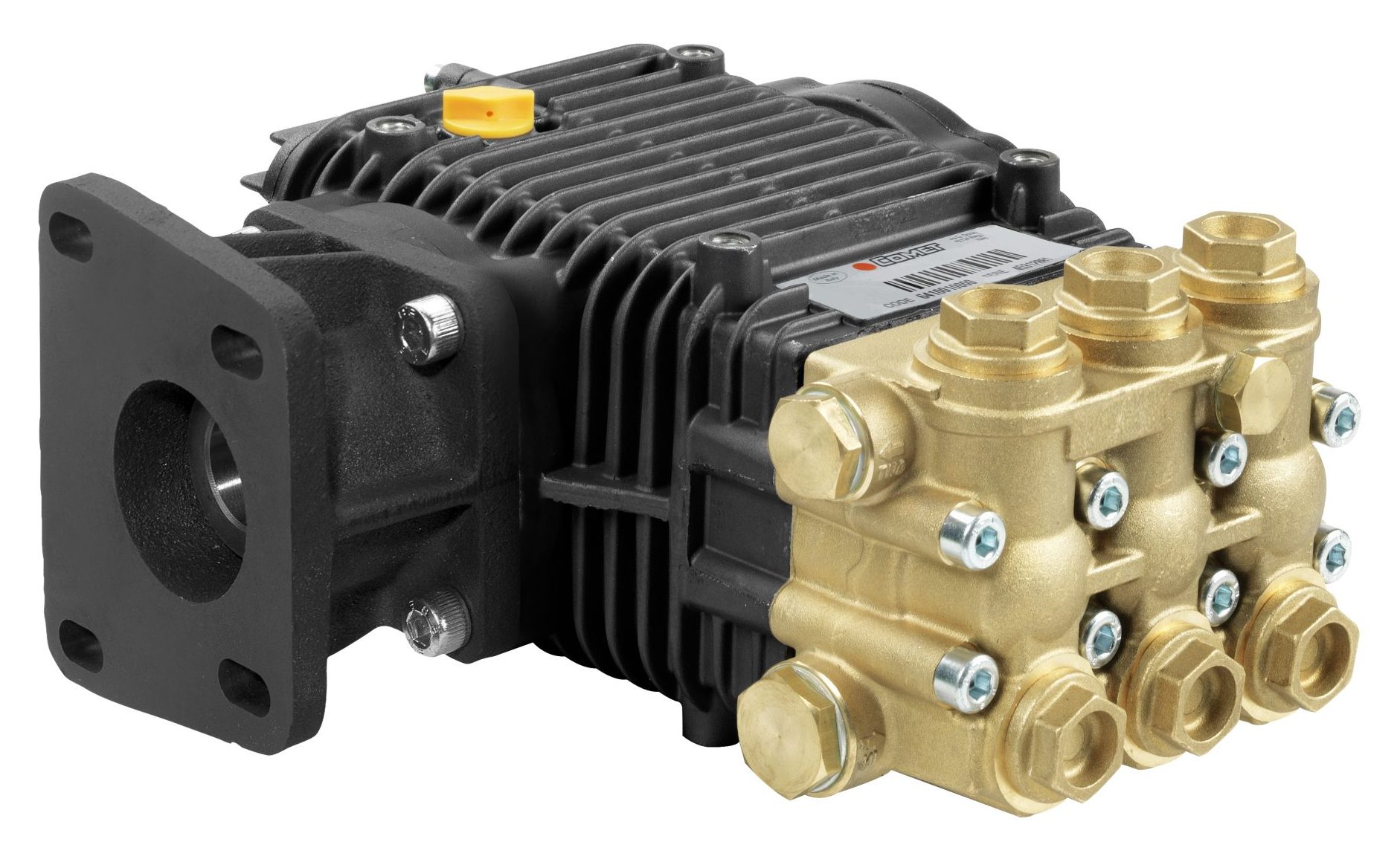 High Pressure Triplex Pump - FWS2 Series - Hollow, 25 mm Shaft - COMET[210 FWS23530G (6411 0103)]
