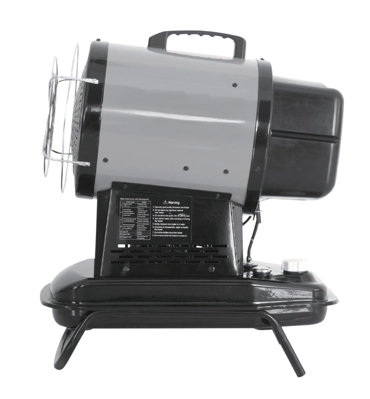 BE Industrial Radiant Diesel Heater, 20.5kW (70,000BTU) With Thermostat [PIN HK070RD]