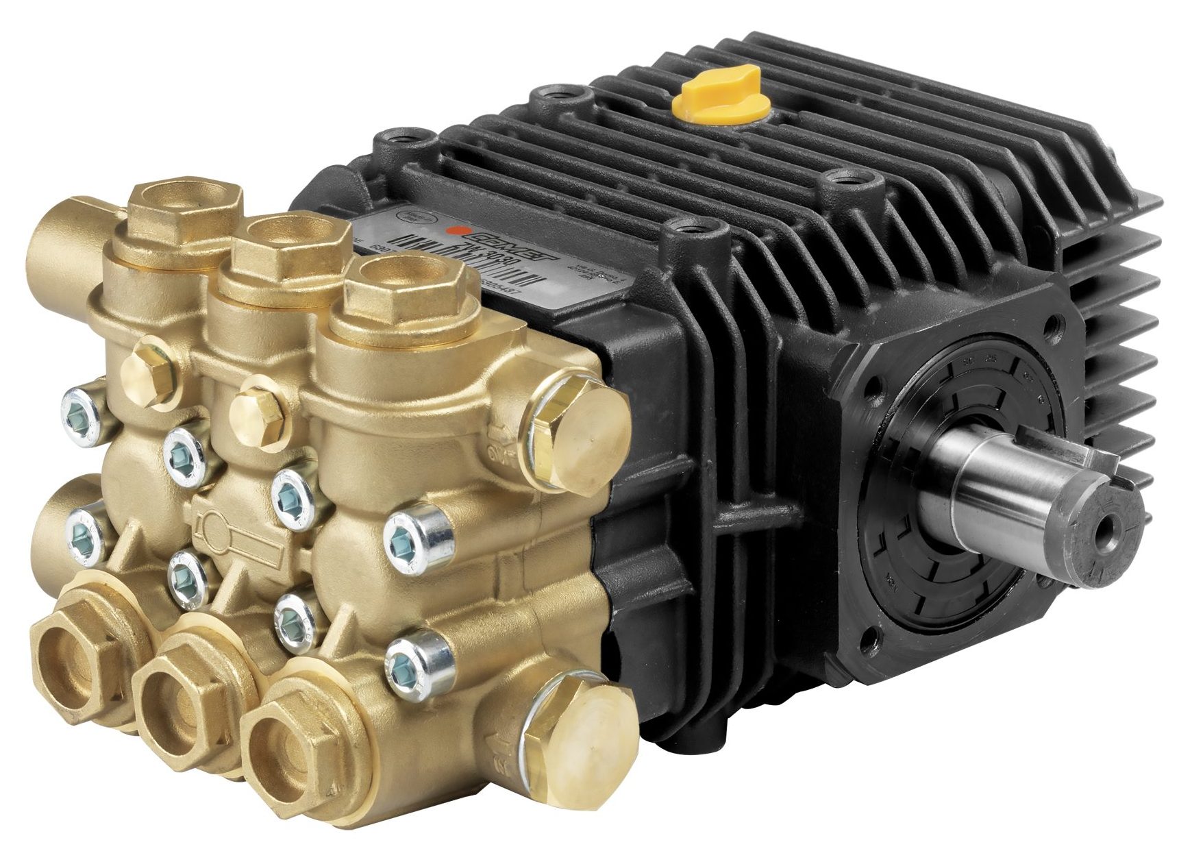 High Pressure Triplex Pump - ZWD Series - Hollow, 3/4" Shaft - COMET[210 ZWD2530G]