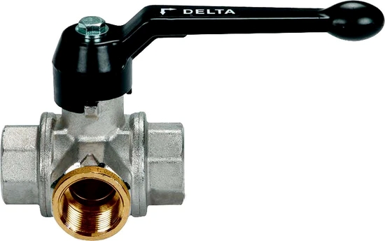 3/4" @ 600 PSI - Delta Plated Brass w/Lever (C1) [165 7483]