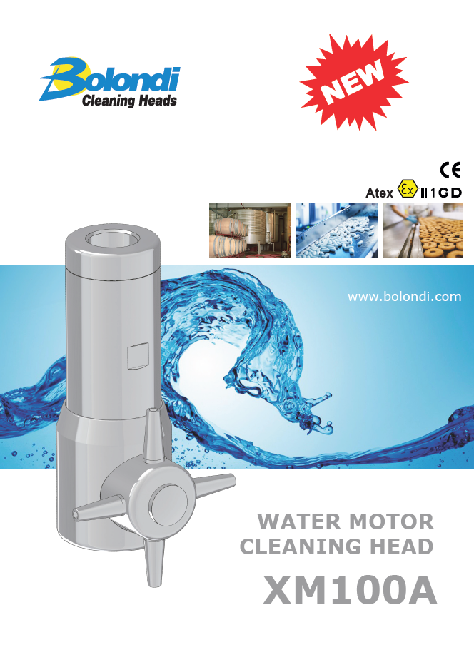 Water Motor Cleaning Head [XM100 EN]